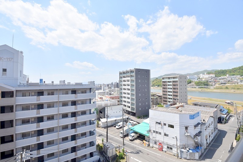 【広島市西区小河内町のマンションの眺望】