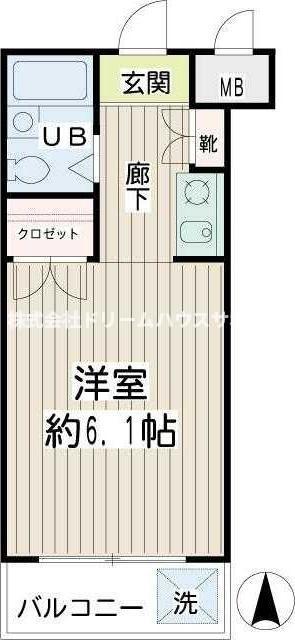 横浜市金沢区能見台通のマンションの間取り