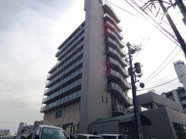 広島市西区小河内町のマンションの建物外観