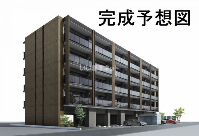 福岡市城南区別府のマンションの建物外観