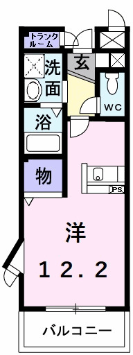 アンソレイエの間取り