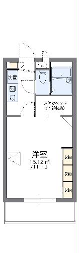 レオパレスセンチュリーの間取り