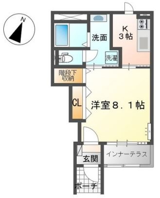 仮)スターテラスII玉島乙島の間取り