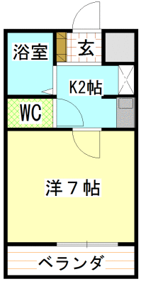 セレニティーガーデンの間取り