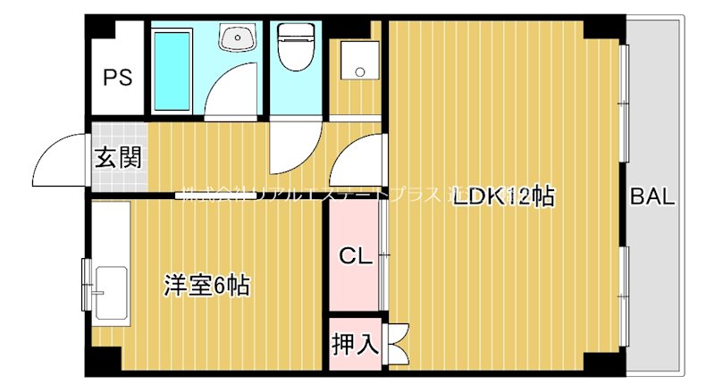 浅田センチュリーマンションIの間取り