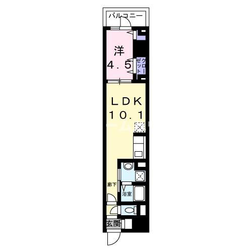 スアヴィス三笠公園ウエストの間取り