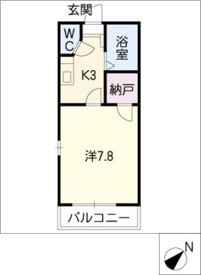 ランドマーク東新町の間取り