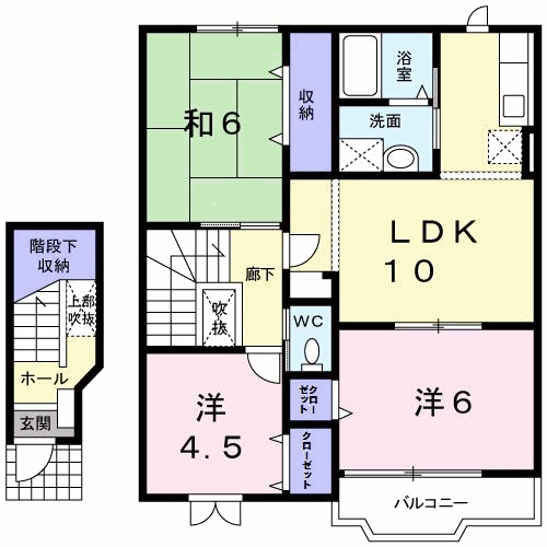 アンシャンテの間取り