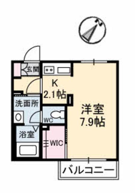 シャーメゾン　アヴァンセの間取り