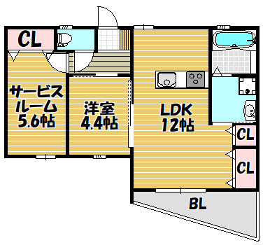 casa noveの間取り