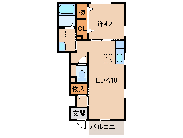 コンフォートの間取り