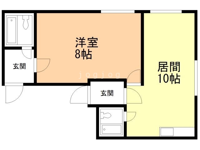 メトロビルメトロハイツの間取り