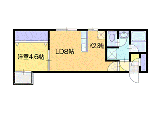 ラメールの間取り