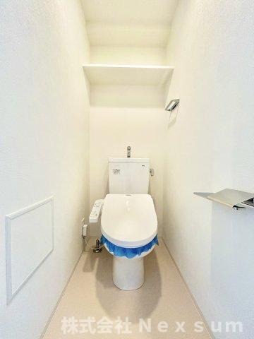 トイレ　清潔感のあるトイレです