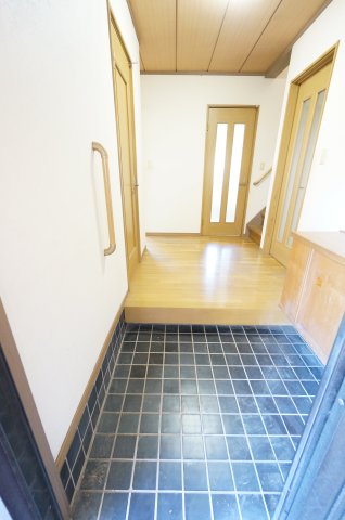 玄関　当日の見学大歓迎！