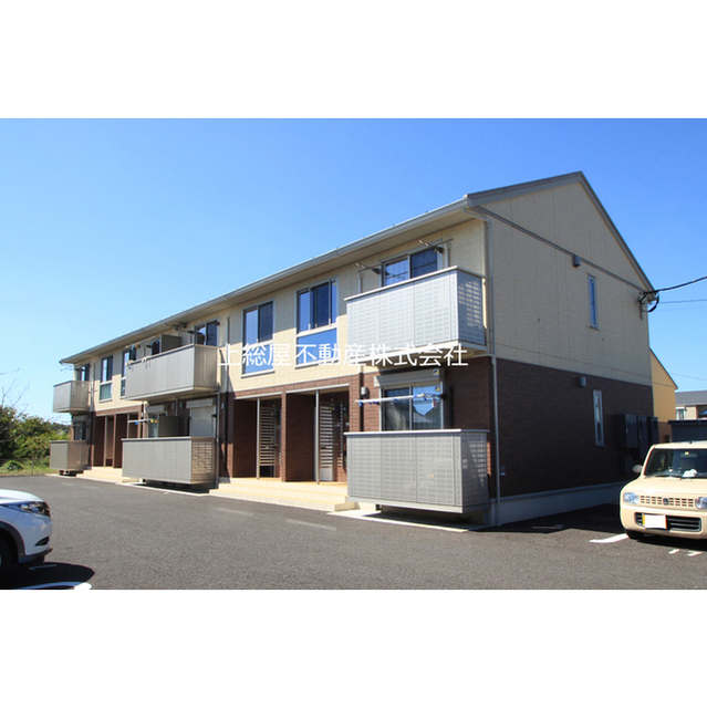 建物外観　ネット無料　通信費がお得