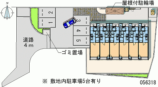 駐車場　敷地内駐車場