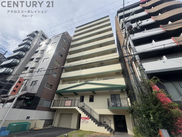 建物外観　エレベーター付きで高層階でも楽々♪