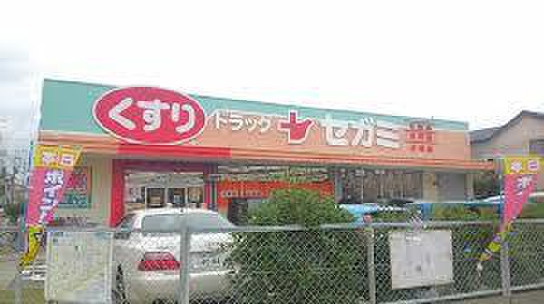 ドラックストア　ドラッグセガミ（ドラッグストア）まで722m