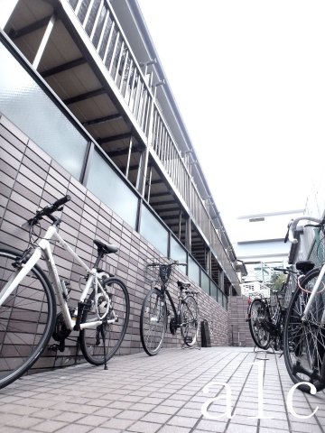 ロビー　駐輪場も完備！