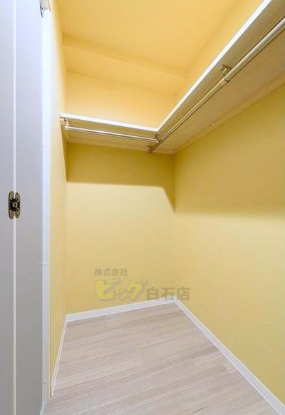 収納　広々ウォークインクローゼット完備しています♪