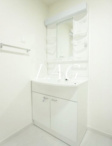 洗面設備　洗面台です。