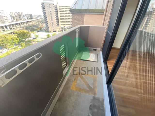 バルコニー　日当たりの良いバルコニーです！