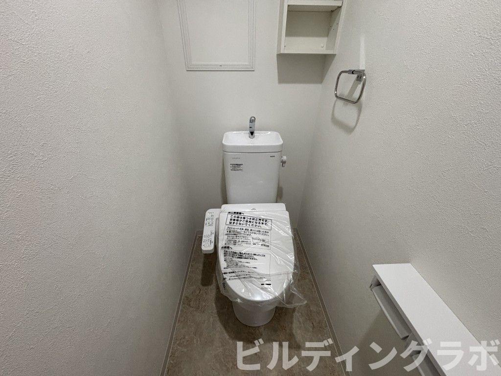 トイレ　建築時撮影の為現況を優先いたします。