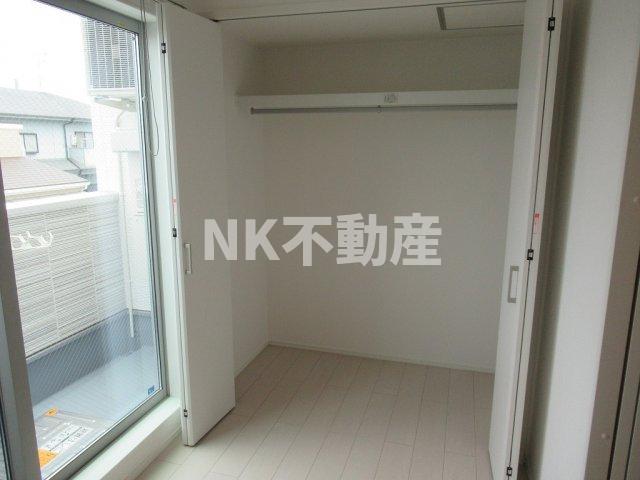 収納　十分な収納スペースがあります