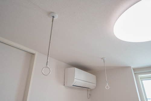 その他設備　室内物干し