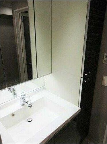 洗面設備　他号室参照。参考写真