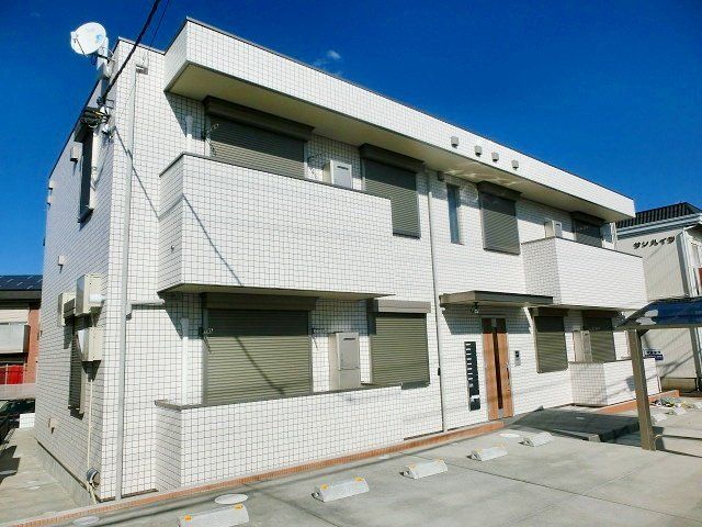 建物外観　2021年1月完成の築浅物件！設備充実のお部屋、ぜひ一度ご…