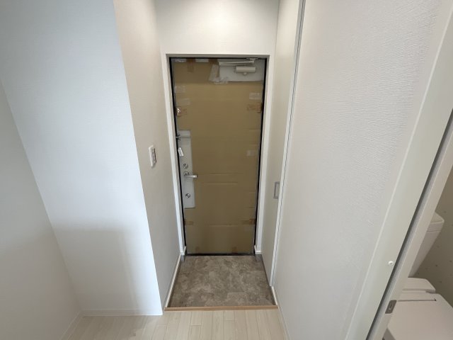 玄関　収納もある玄関です♪