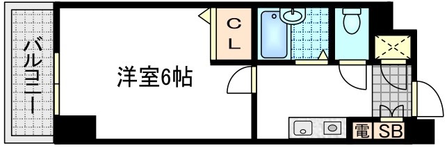なかよしマンション四条大宮の間取り写真