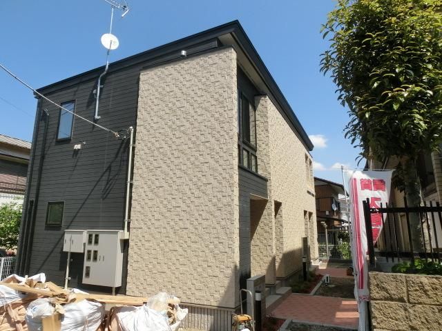 建物外観　完成間近です