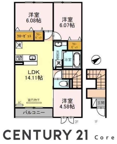 秀豊2号館の間取り写真