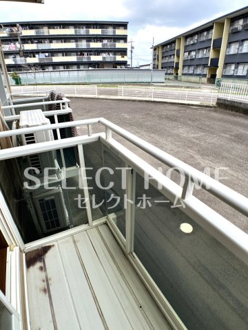 バルコニー　落ち着いた時間を過ごせるバルコニーです