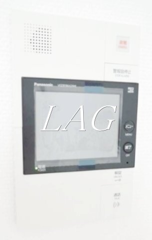 セキュリティ　モニター付きインターフォンです。