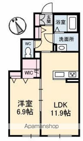 ラーガハウス茶屋町の間取り写真