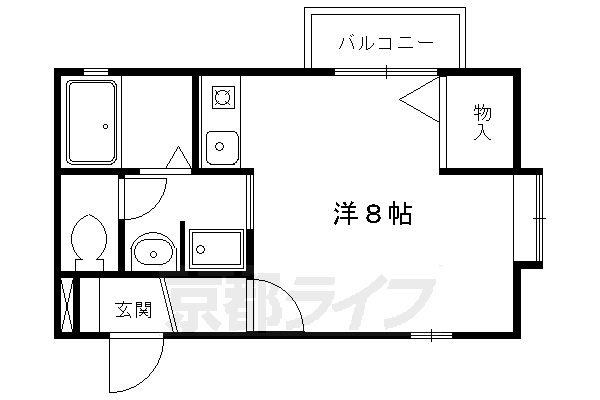 コンフォートハマの間取り写真