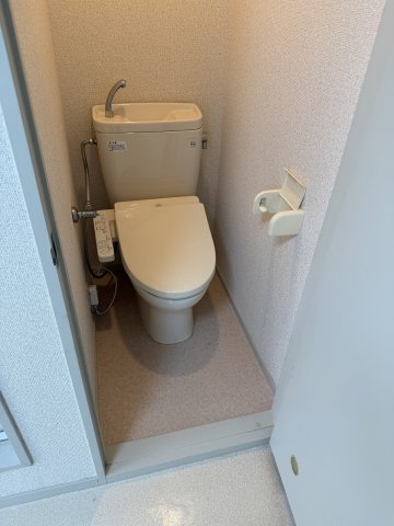 東急東横線 自由が丘駅 徒歩9分 2階建 築47年のトイレ写真