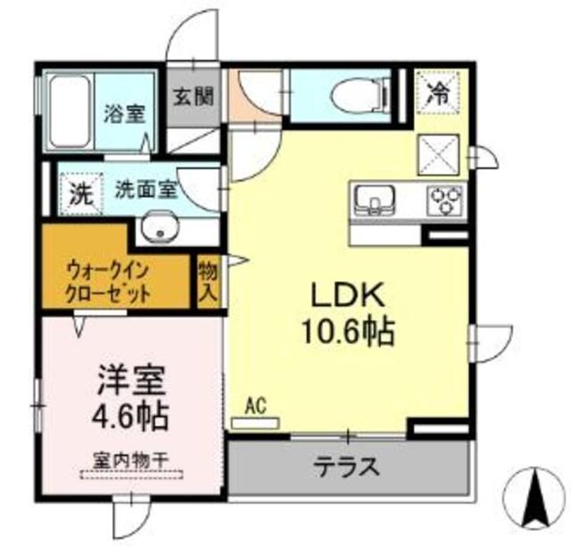 Prelude池尻の間取り写真