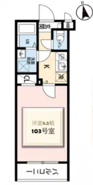MAXIV八王子SOUTHの間取り写真