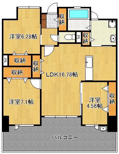 LEGEND111の間取り写真