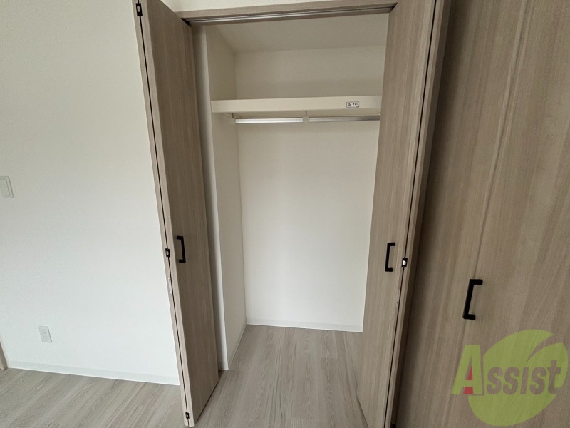 収納　収納もバッチリあるのでお部屋が片付きますよ！