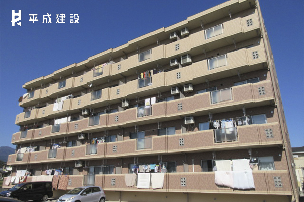 建物外観　南バルコニーで日当たり良好です！