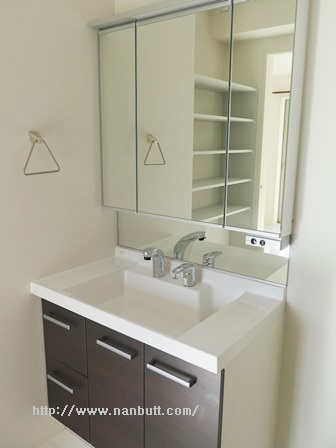 洗面設備　洗髪洗面化粧台