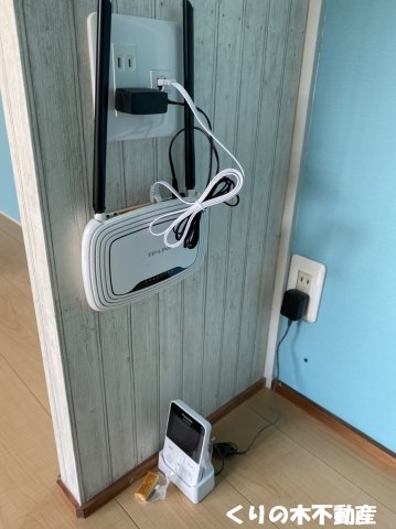 セキュリティ　モニター付きインターホン完備