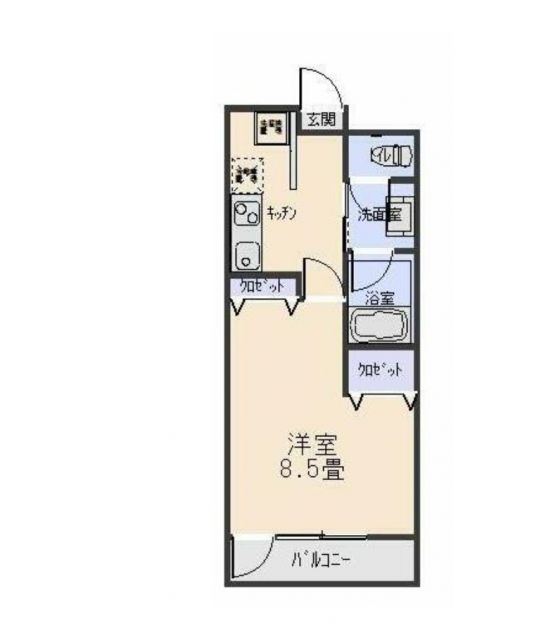 ドレスデン実相寺の間取り