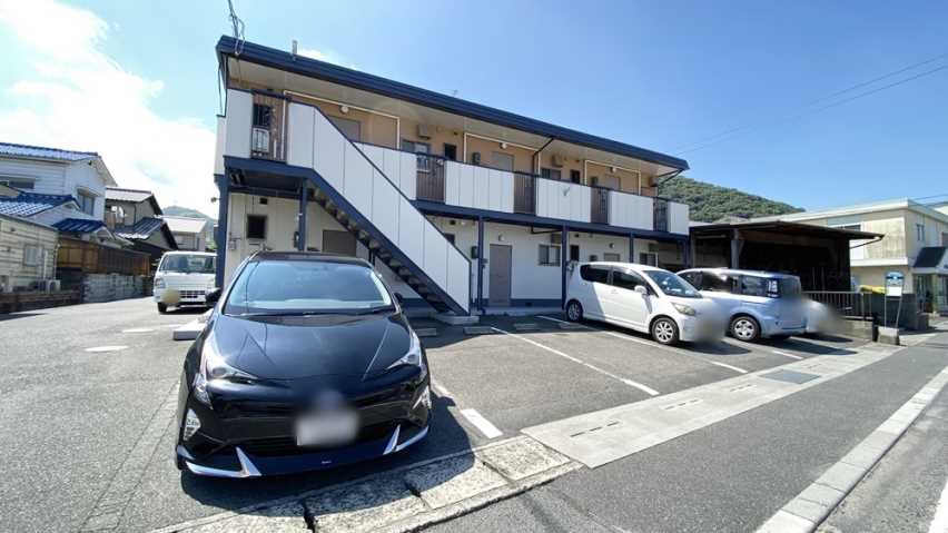 駐車場　眺望